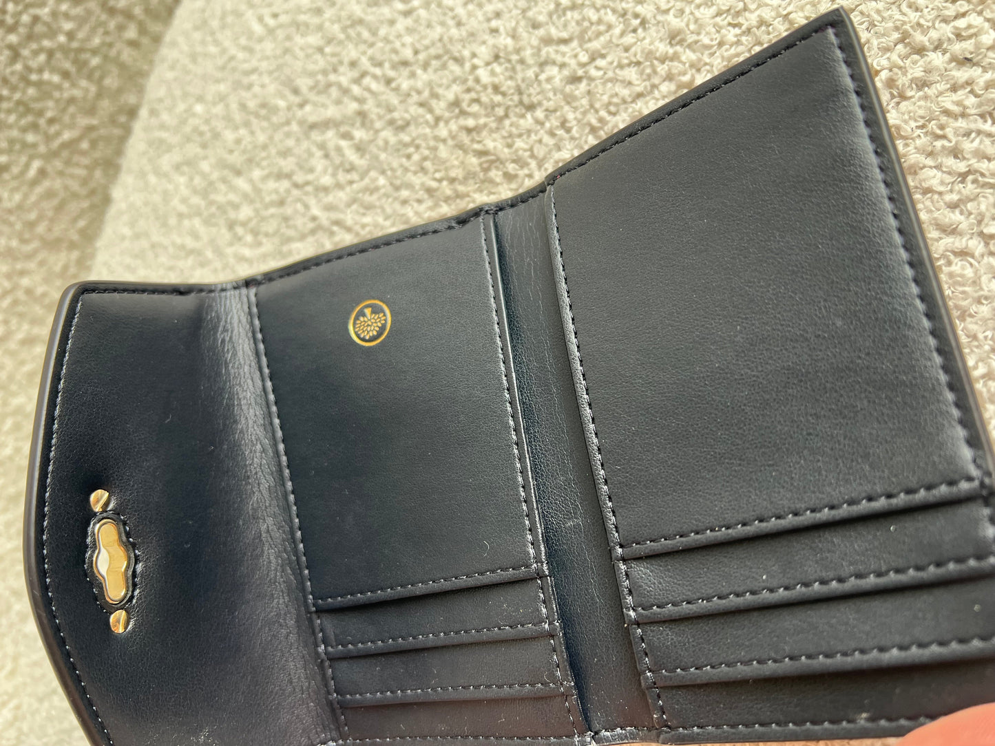 Mulberry Pink Darley Folded Multi Card Wallet (RRP £265)