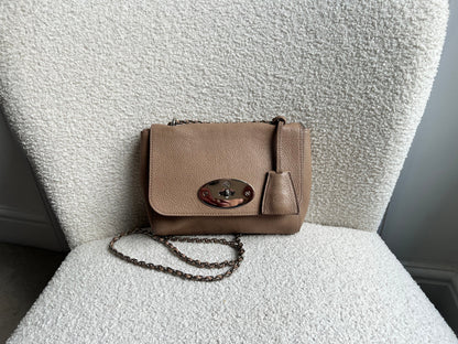 Mulberry Mushroom Grey Regular Lily with Silver Hardware (RRP £995)