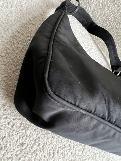 Prada Re-edition Black Nylon Shoulder Bag (RRP £920)