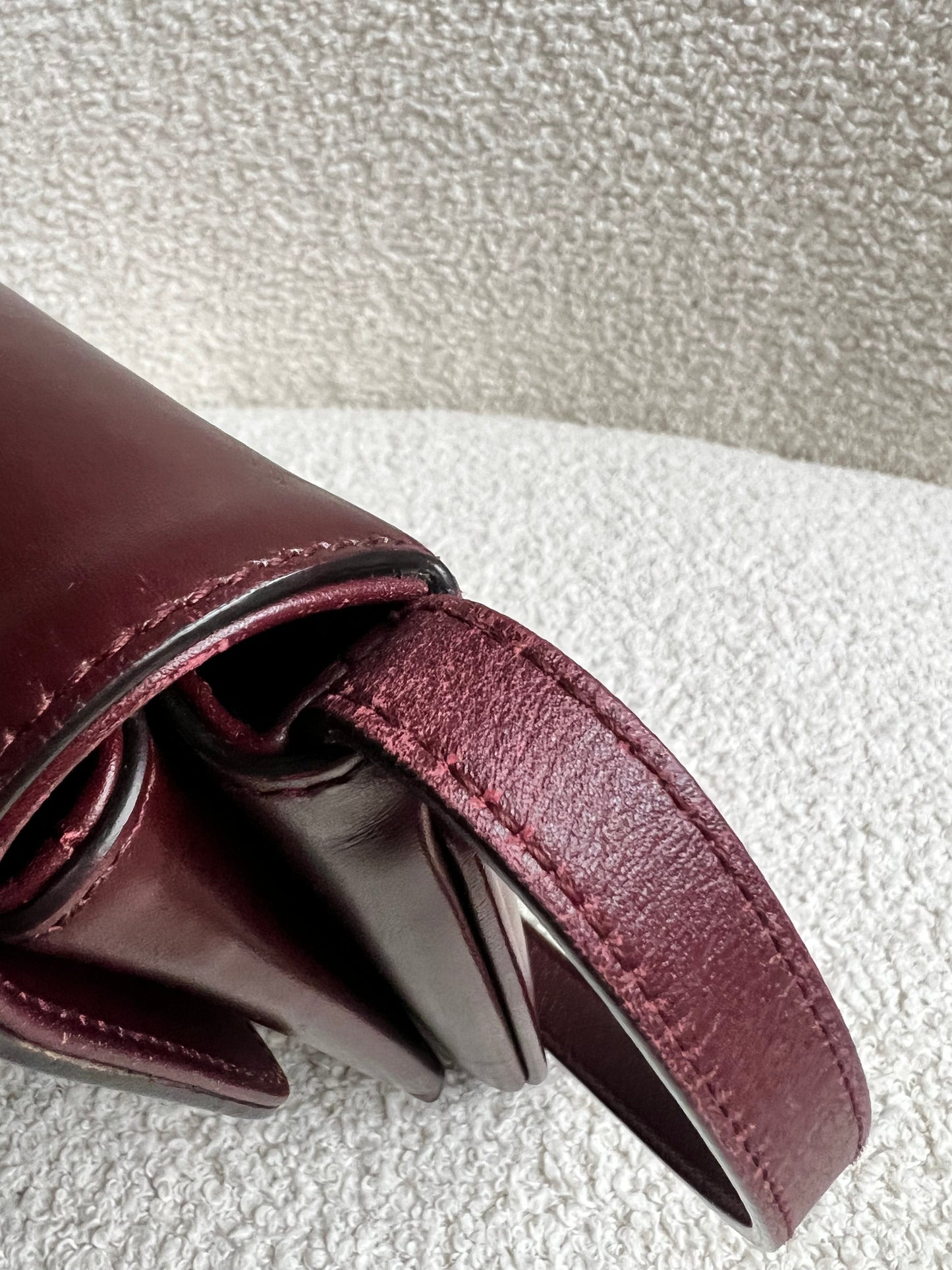 Gucci Burgundy Small Arli Shoulder Bag