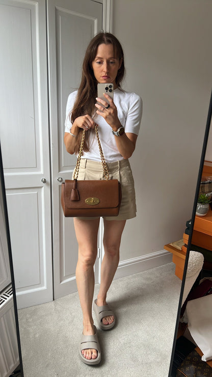 Mulberry Oak Medium Lily with Gold Hardware (RRP £1095)