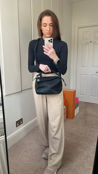 Loewe Tan Small Puzzle Bag (RRP £2550)