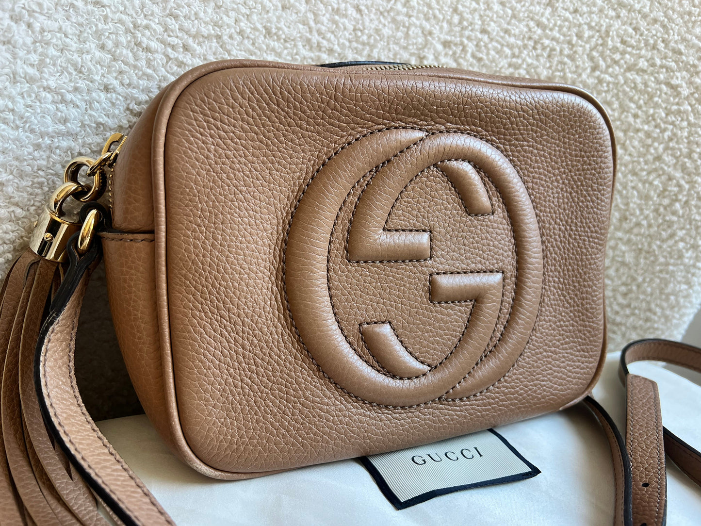 Gucci Rose Beige Soho Disco (RRP £1050)