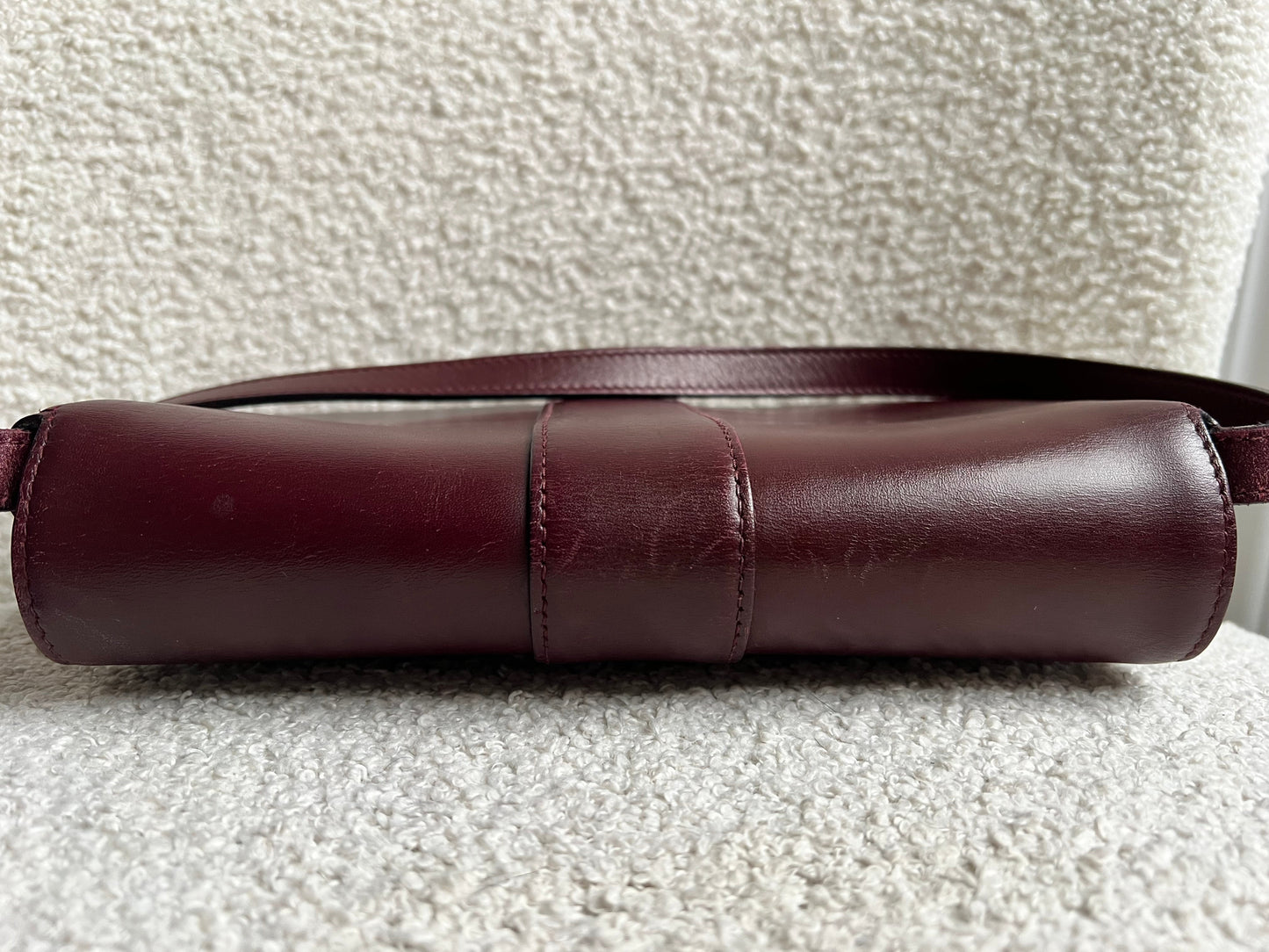 Gucci Burgundy Small Arli Shoulder Bag
