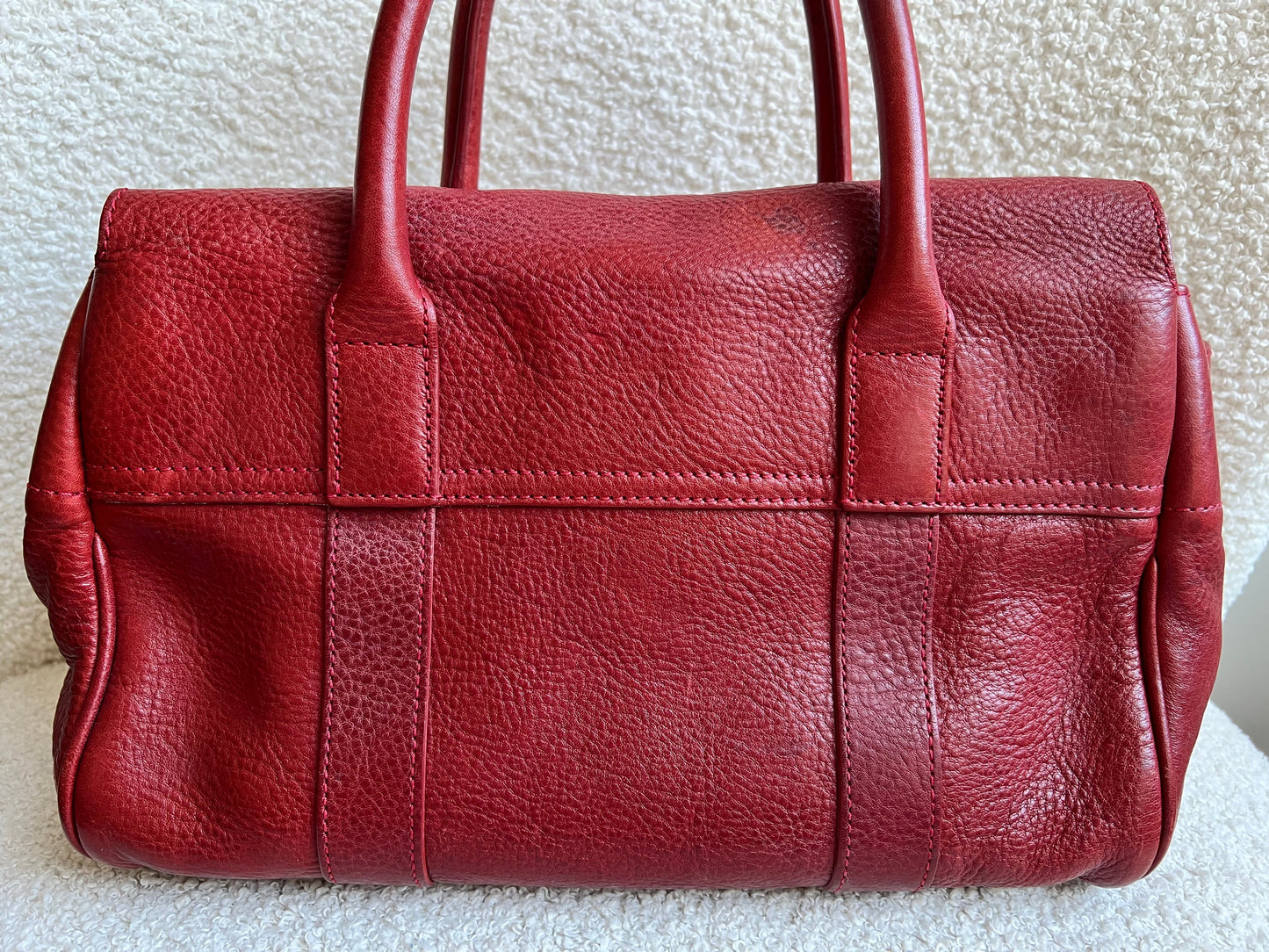 Mulberry Poppy Red Bayswater Satchel (RRP £995)