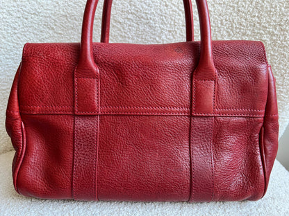 Mulberry Poppy Red Bayswater Satchel (RRP £995)