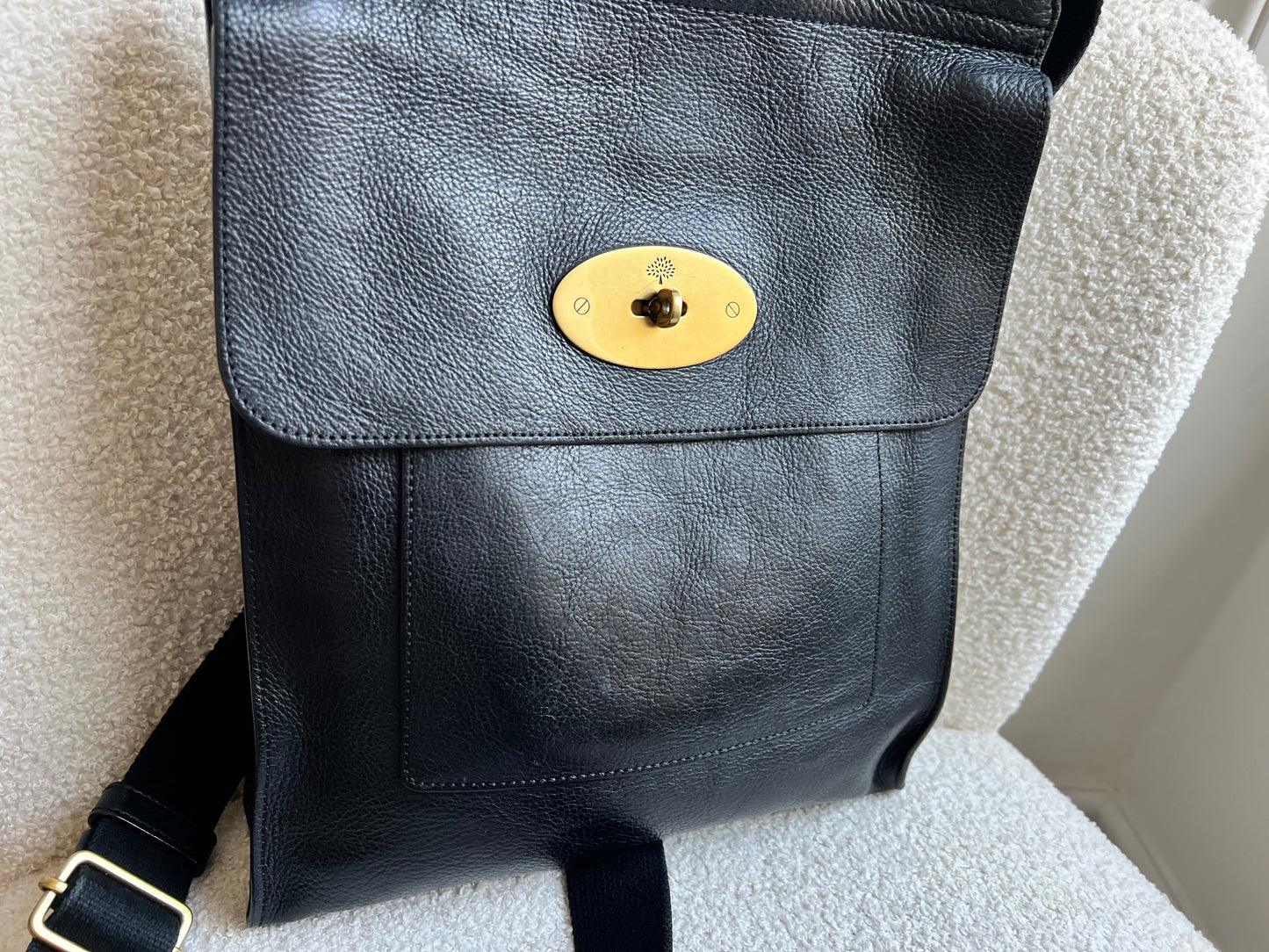 Mulberry Large Black Antony (RRP £695)