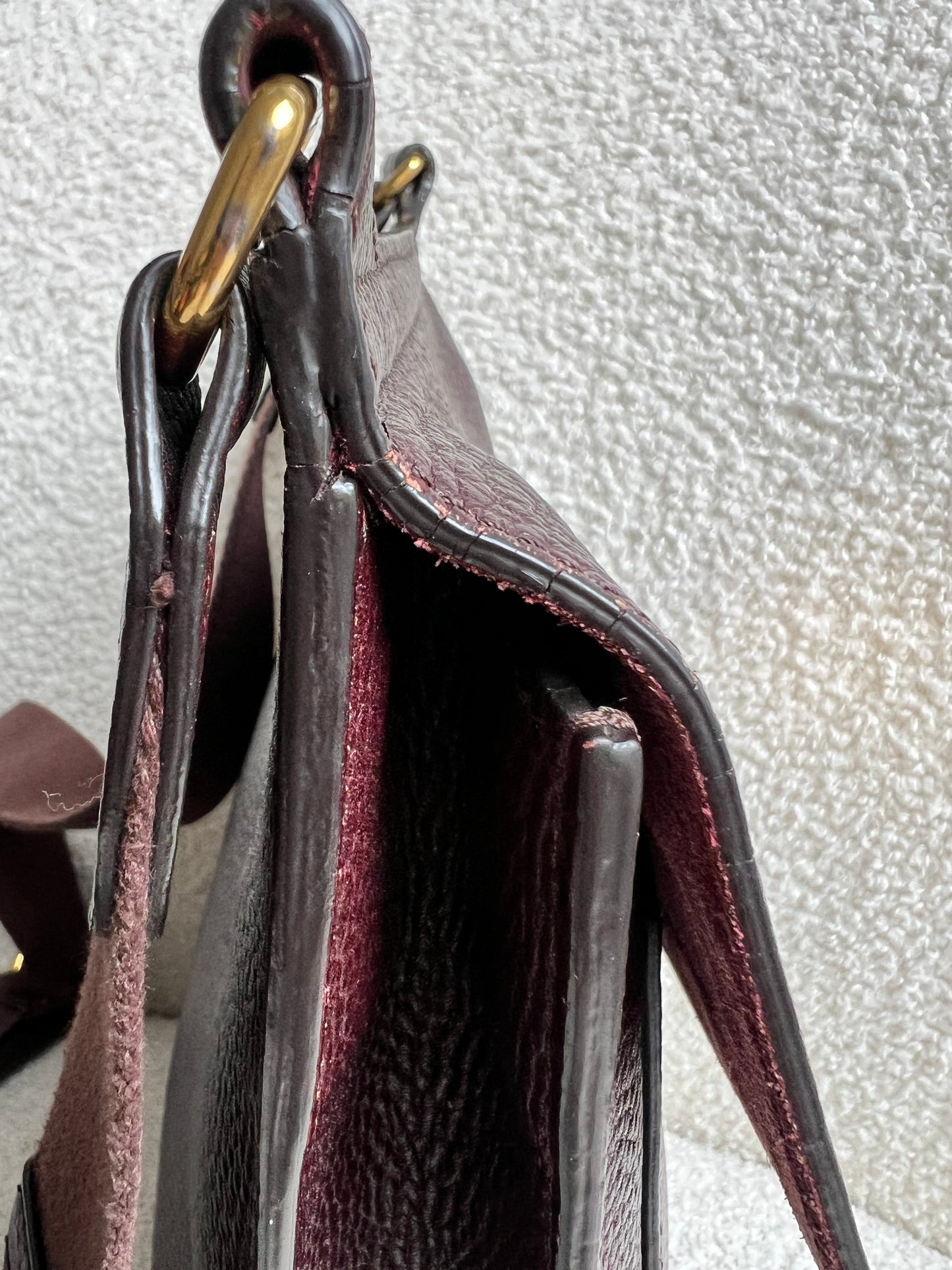 Mulberry Medium Oxblood Antony (RRP £695)