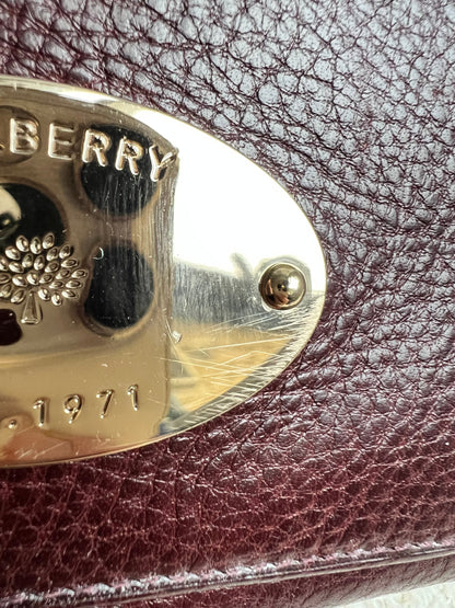 Mulberry Oxblood French Purse (RRP £295)
