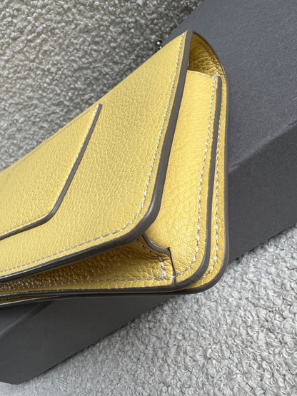 Mulberry Camomile Yellow Bayswater Clutch (RRP £495)