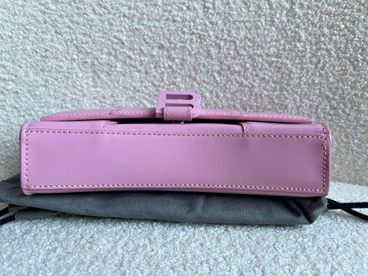 Balenciaga Pink Hourglass Wallet on Chain (RRP £1190)