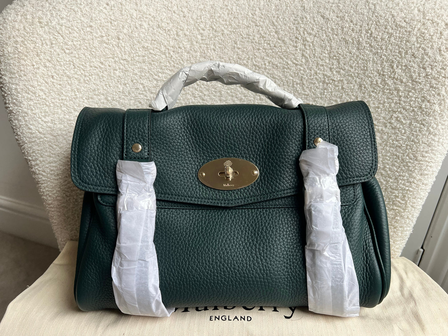 Mulberry Green Regular Alexa (RRP £1195)