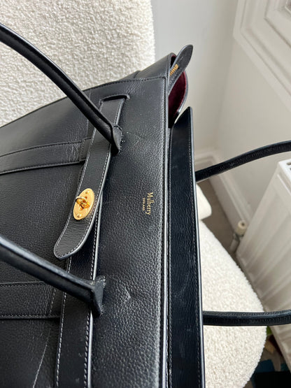 Mulberry Black Zipped Bayswater (RRP £1,350)