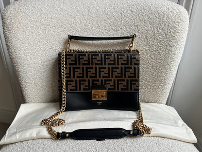 Fendi Medium Kan U Zucca Monogram