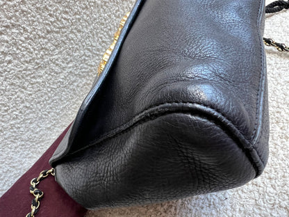 Mulberry Small Black Margaret Shoulder Bag with Small Purse