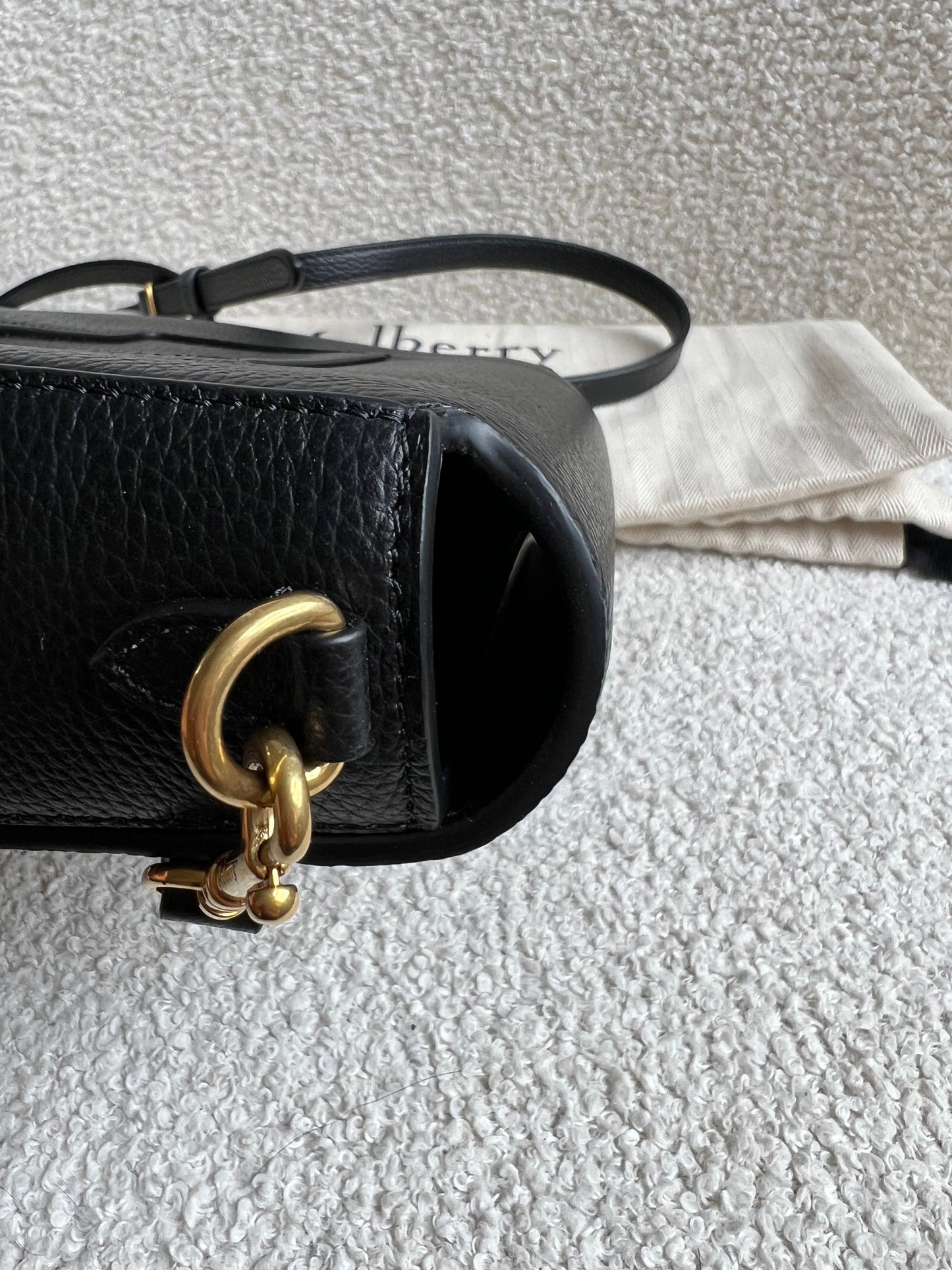 Mulberry Black Small Darley Satchel (RRP £595)