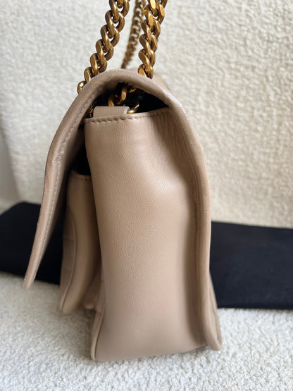 Yves Saint Laurent (YSL) Beige Medium Niki Chain Bag (RRP £2500)