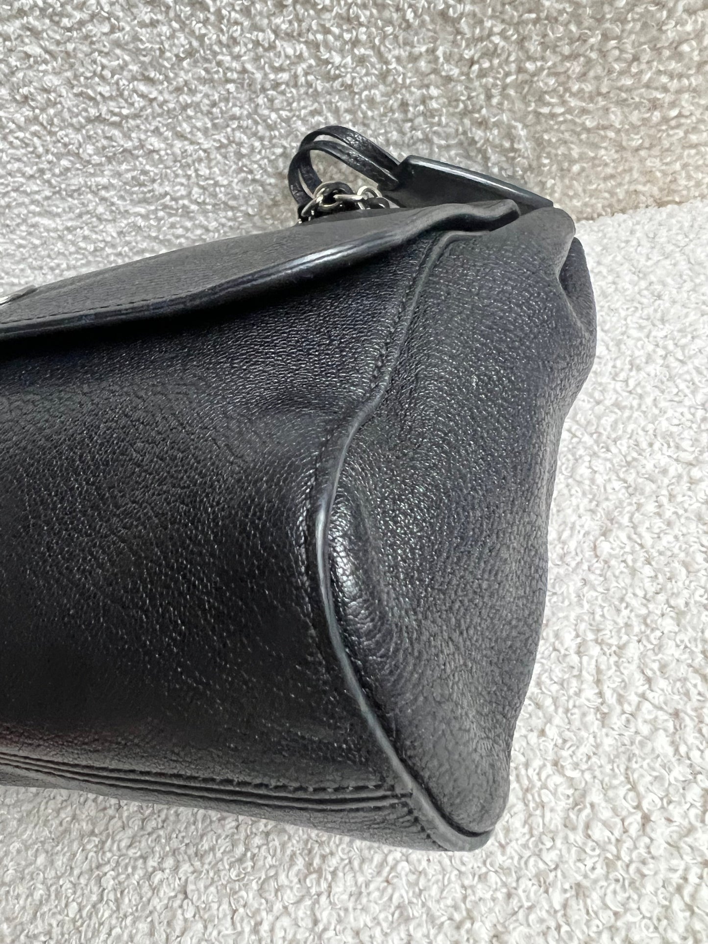 Mulberry Black Medium Lily with Silver Hardware (RRP £1095)