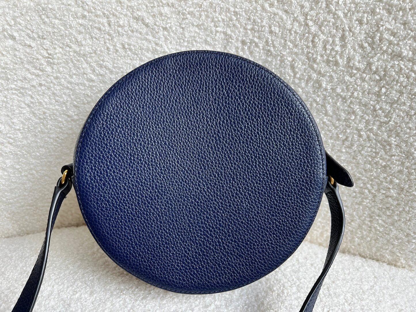 Mulberry Union Jack Midnight Darley Round Shoulder Clutch