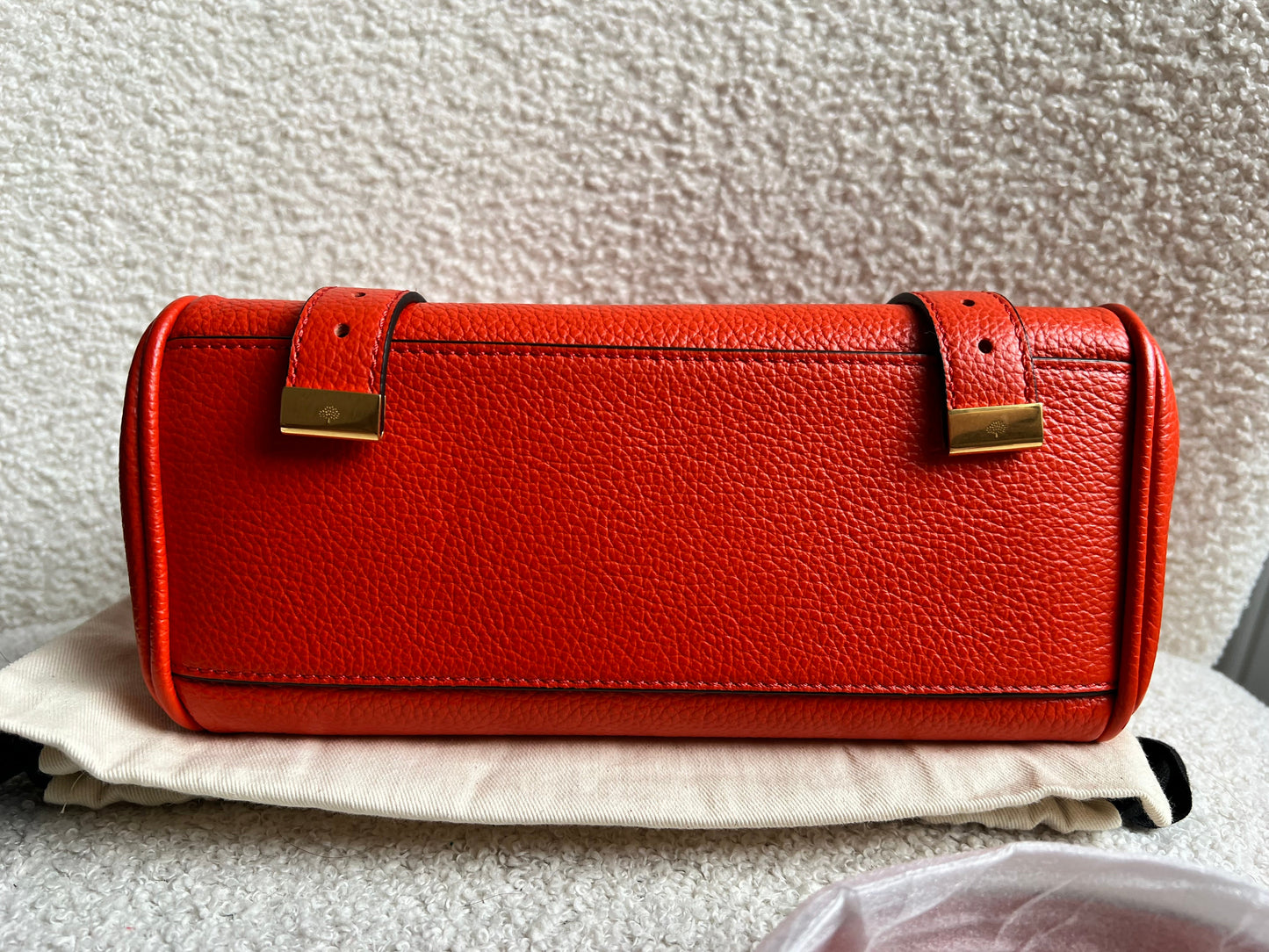 Mulberry Orange Mini Alexa (RRP £995)