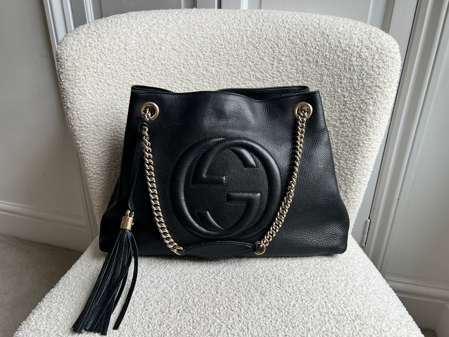 Gucci Black Soho Chain Tote (RRP £1350)