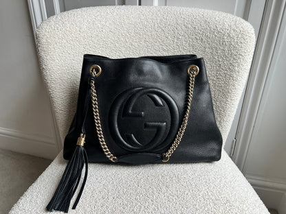 Gucci Black Soho Chain Tote (RRP £1350)