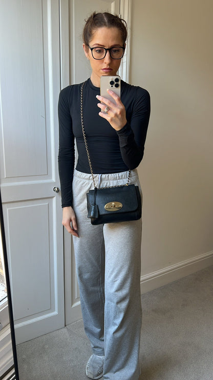Mulberry Black Regular Lily with Hardware (RRP £995)