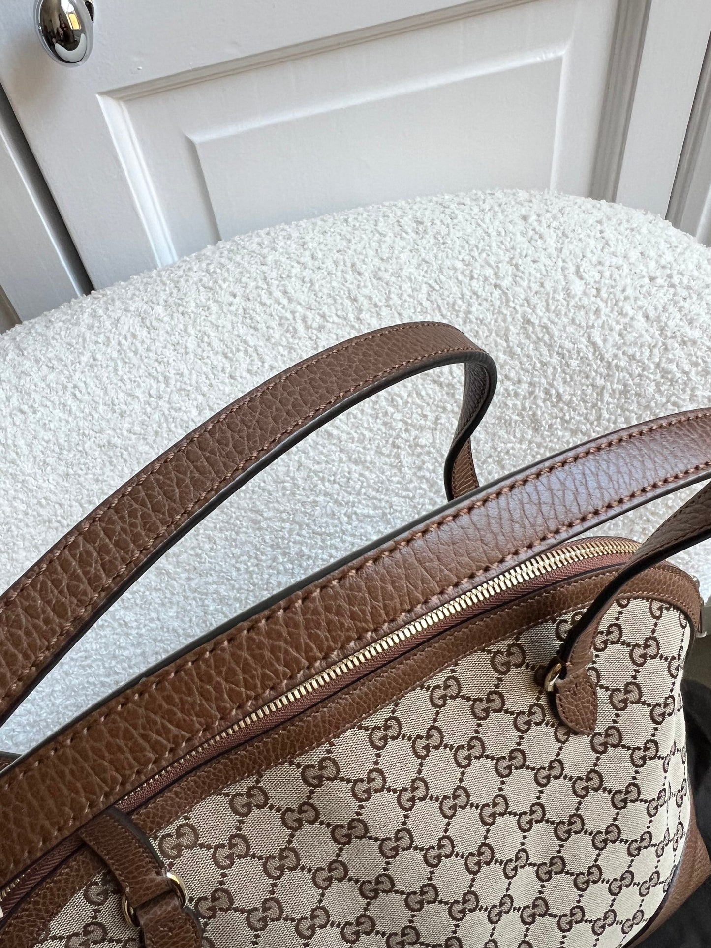 Gucci GG Bree Canvas Shoulder Bag