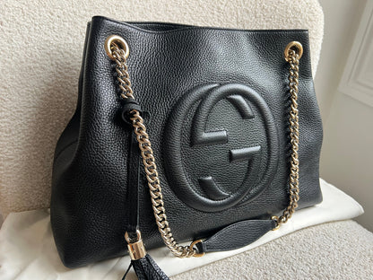 Gucci Black Soho Chain Tote (RRP £1350)