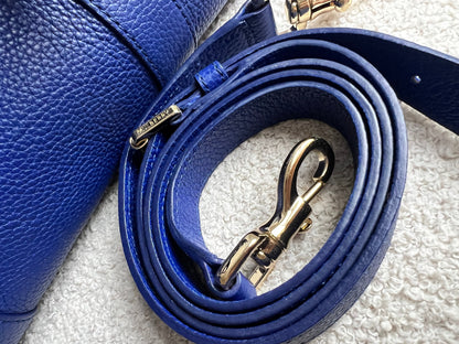 Mulberry Neon Blue Bayswater Satchel (RRP £995)