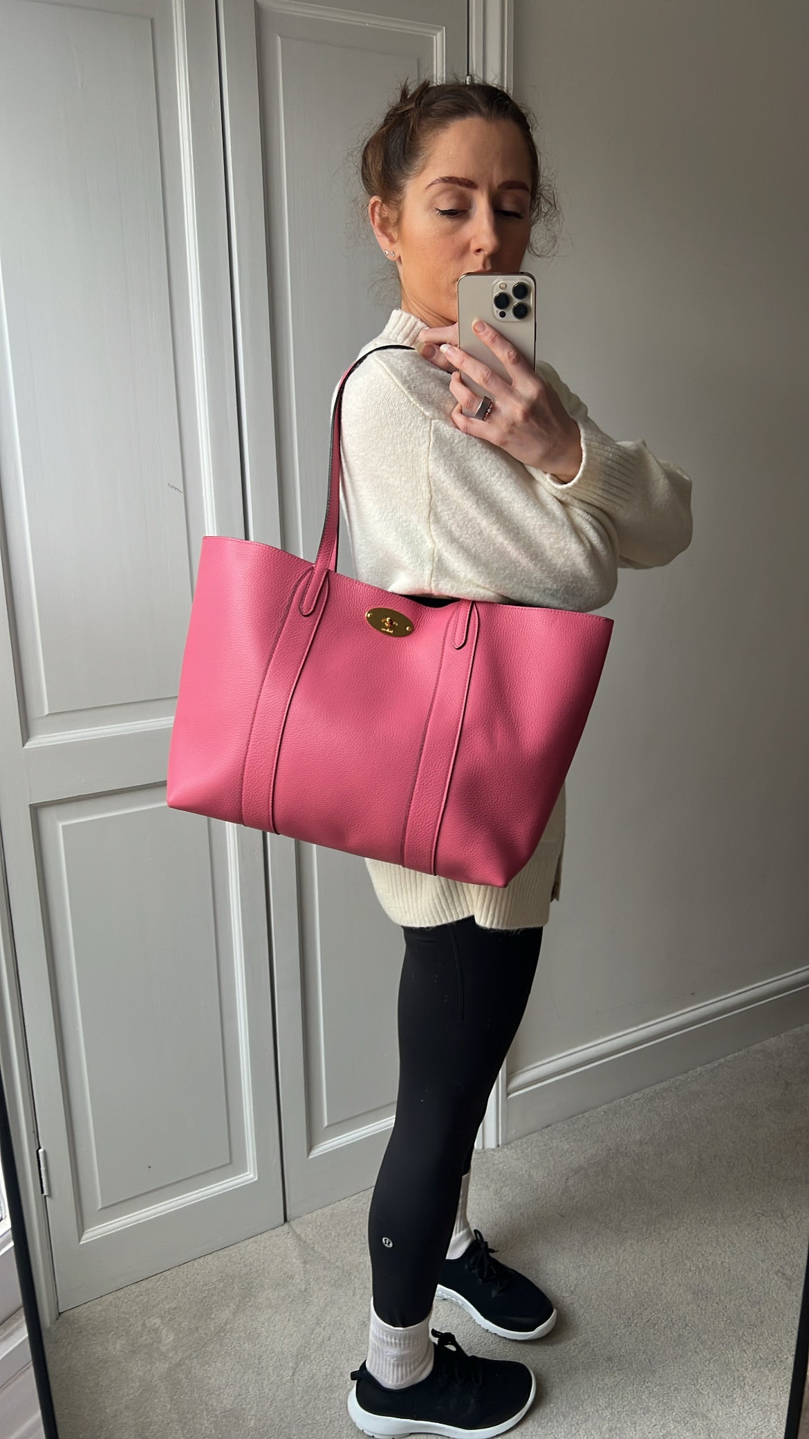 Mulberry Candy Pink Bayswater Tote (RRP £845)