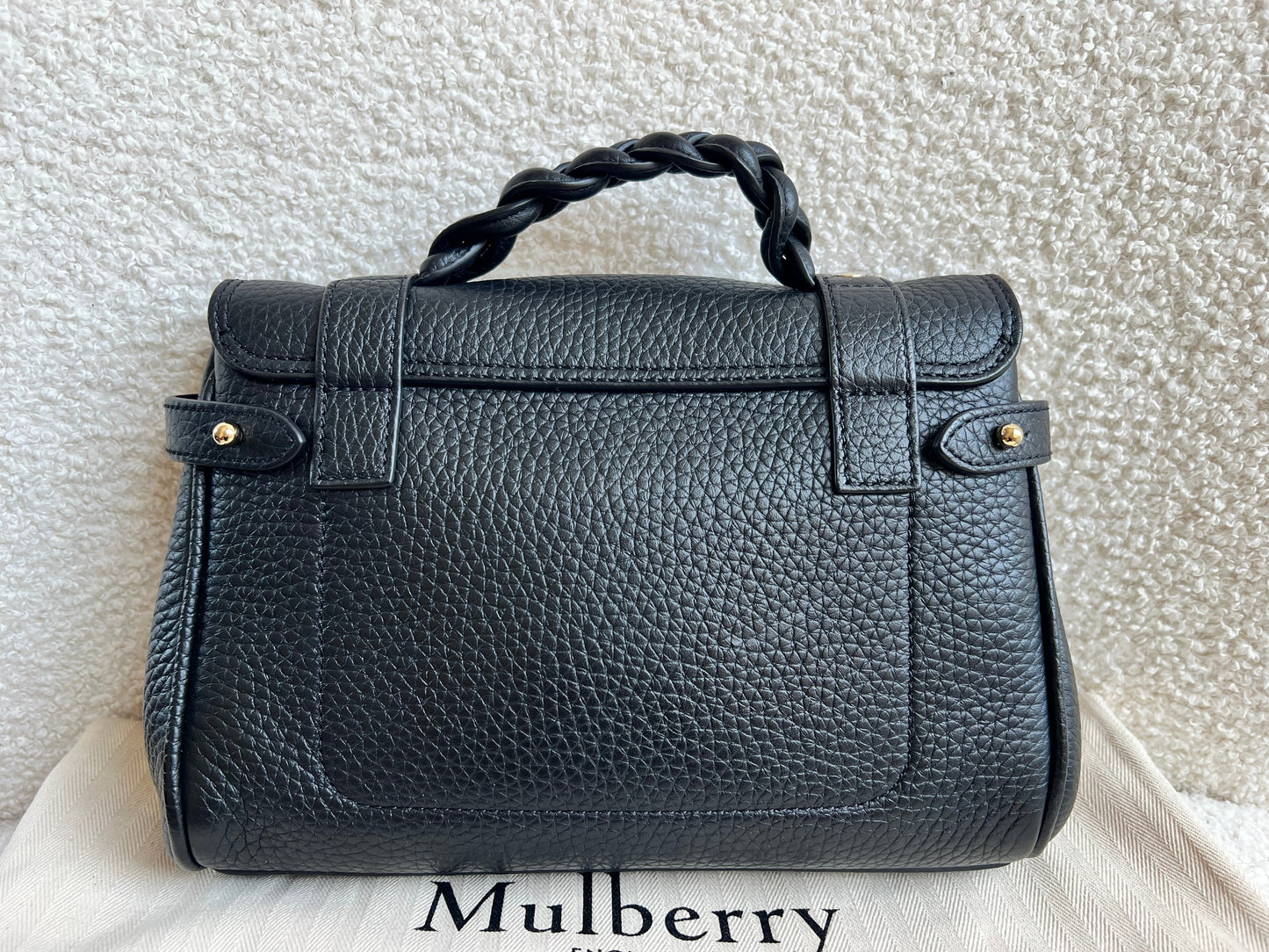 Mulberry Black Mini Alexa (RRP £995)
