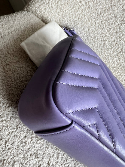 Gucci GG Purple Marmont Mini Shoulder Bag (RRP £1,890)