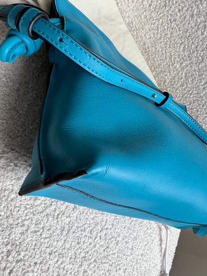 Loewe Cyan Mini Flamenco Clutch Bag (RRP £1800)