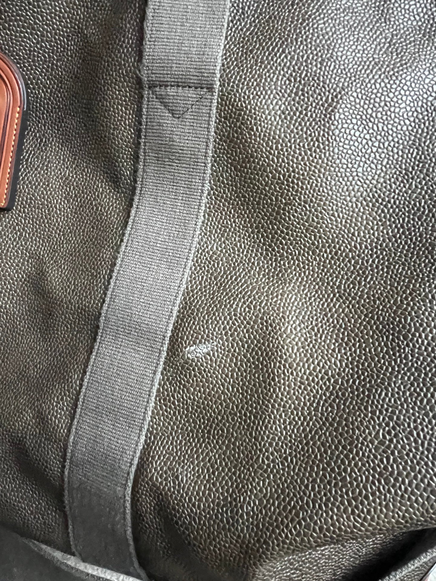 Mulberry Large Clipper Bag in Mole Cognac Scotchgrain (RRP £995)