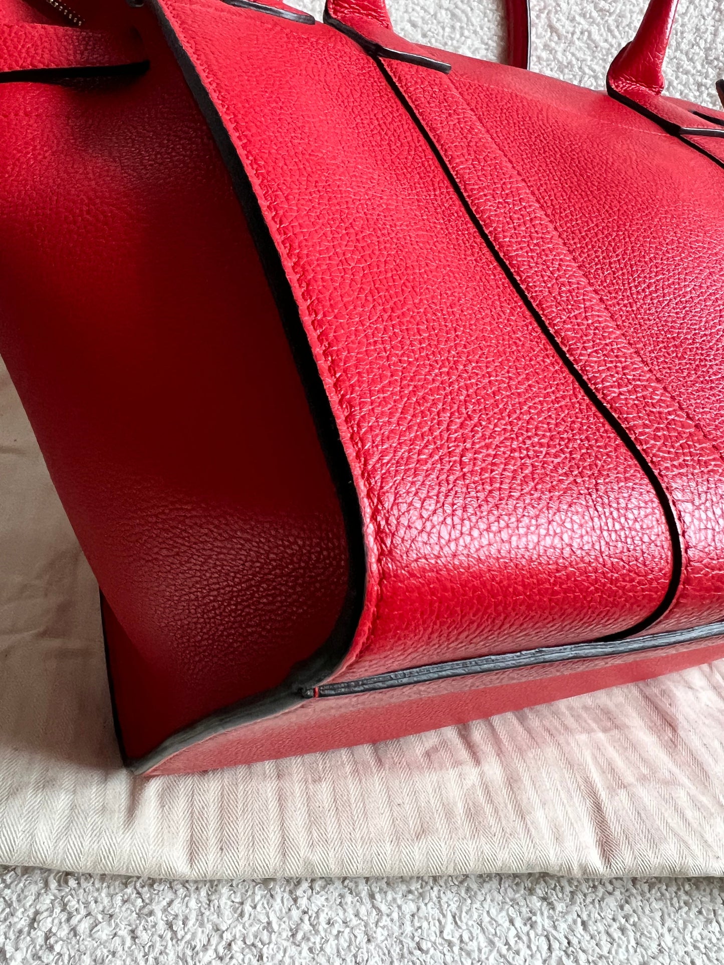 Mulberry Fiery Red Zipped Bayswater (RRP £1,350)