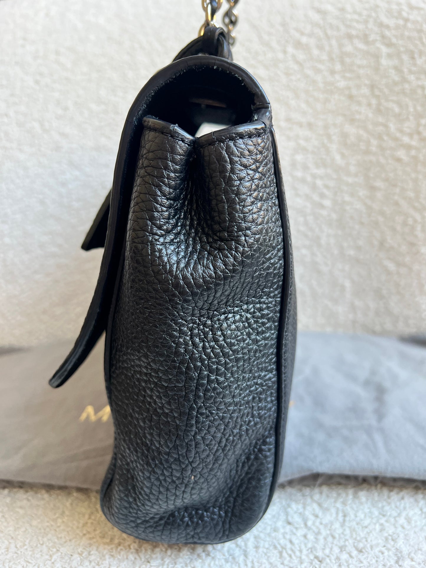 Mulberry Black Medium Lily with Silver Hardware (RRP £1095)