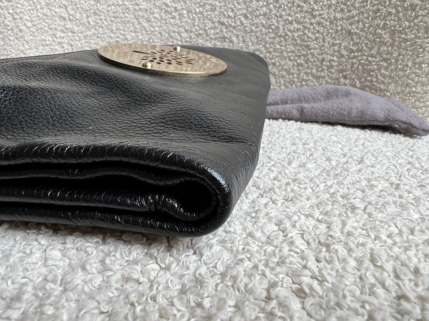 Mulberry Black Daria Clutch (RRP £550)