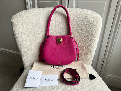 Mulberry Pink Mini Iris Hobo (RRP £1,195)