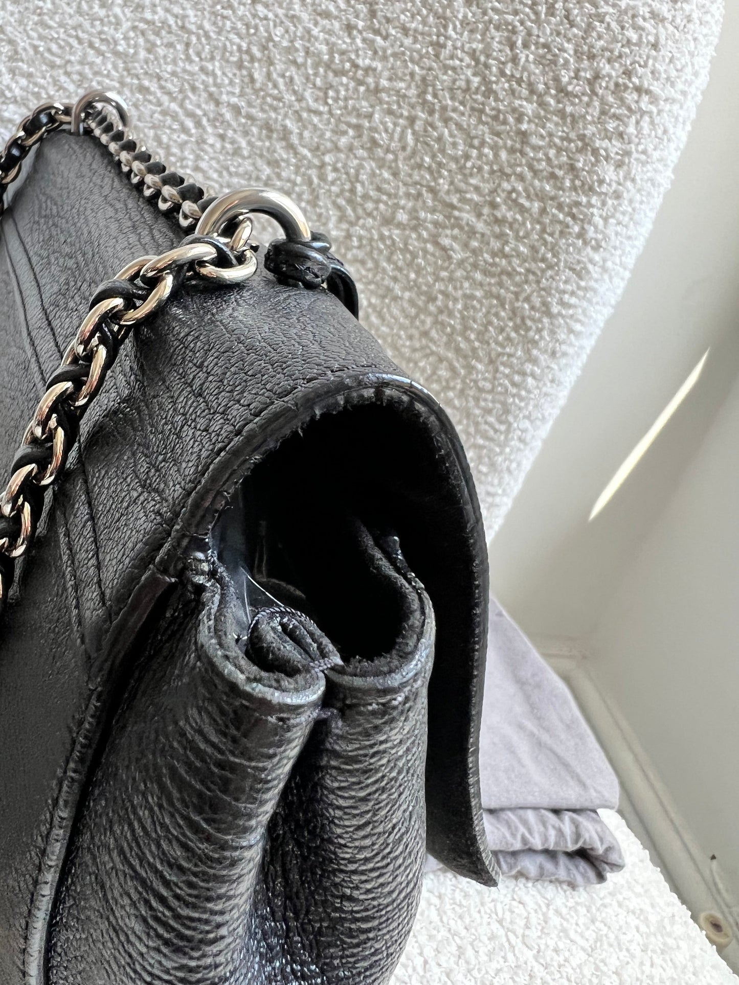 Mulberry Black Medium Lily with Silver Hardware (RRP £1095)