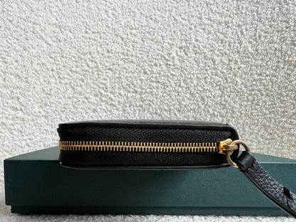 Mulberry Black Plaque Continental Wallet (RRP £375)