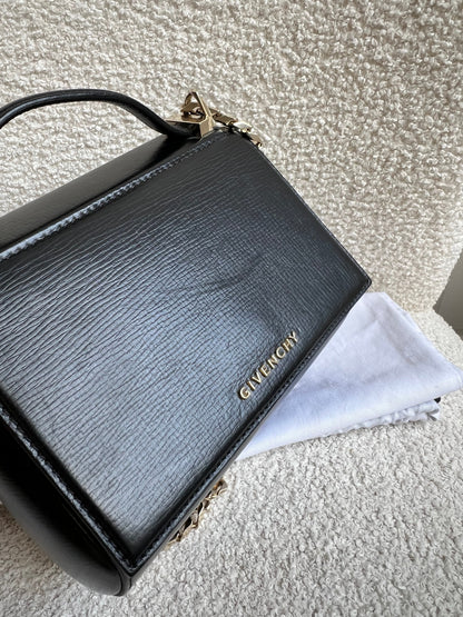 Givenchy Black Mini Pandora Chain Bag