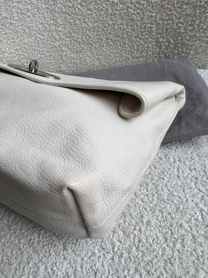 Mulberry Cream Clemmie Clutch (RRP £695)