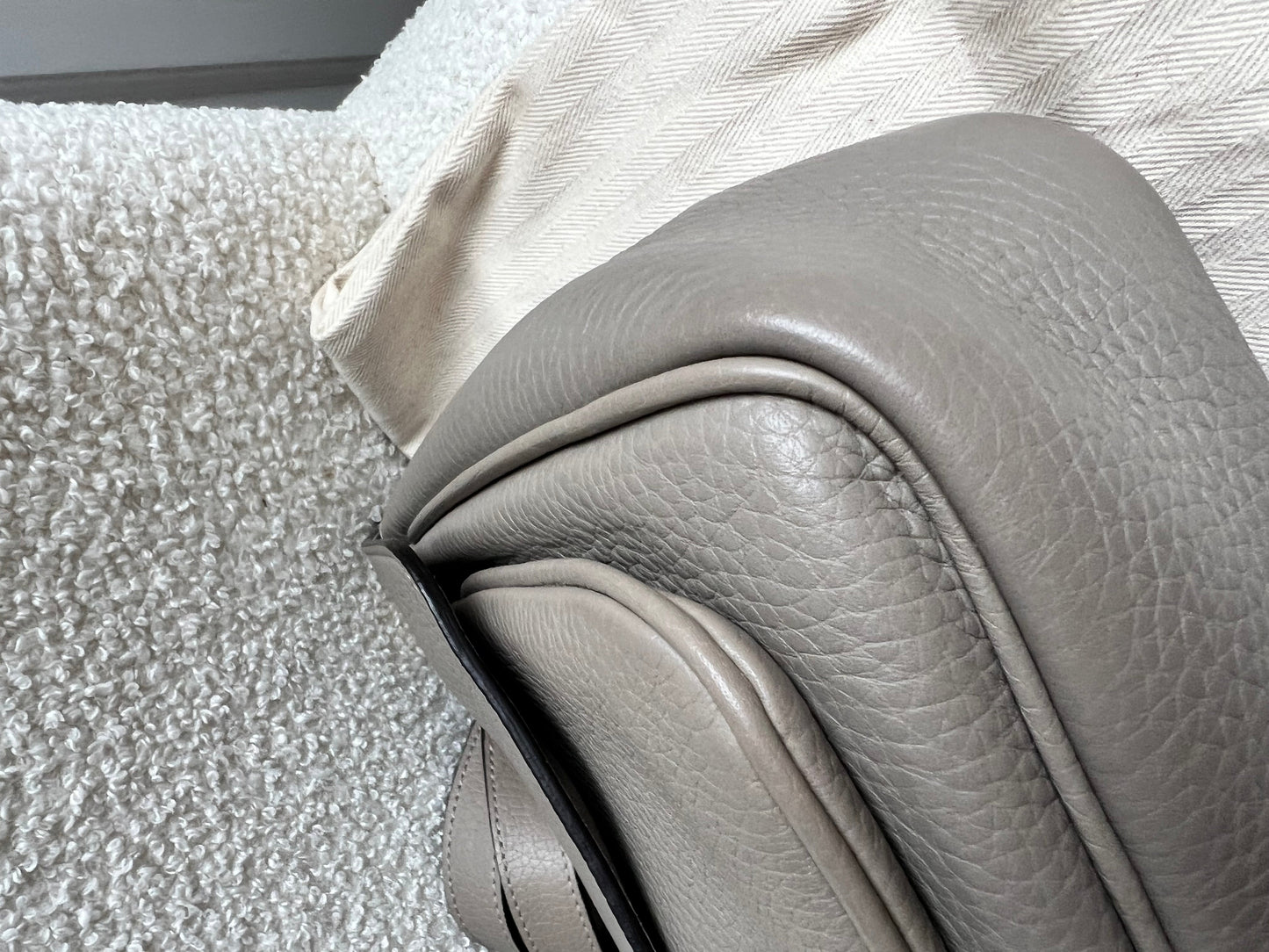Mulberry Solid Grey Darley Shoulder Bag (RRP £1095)
