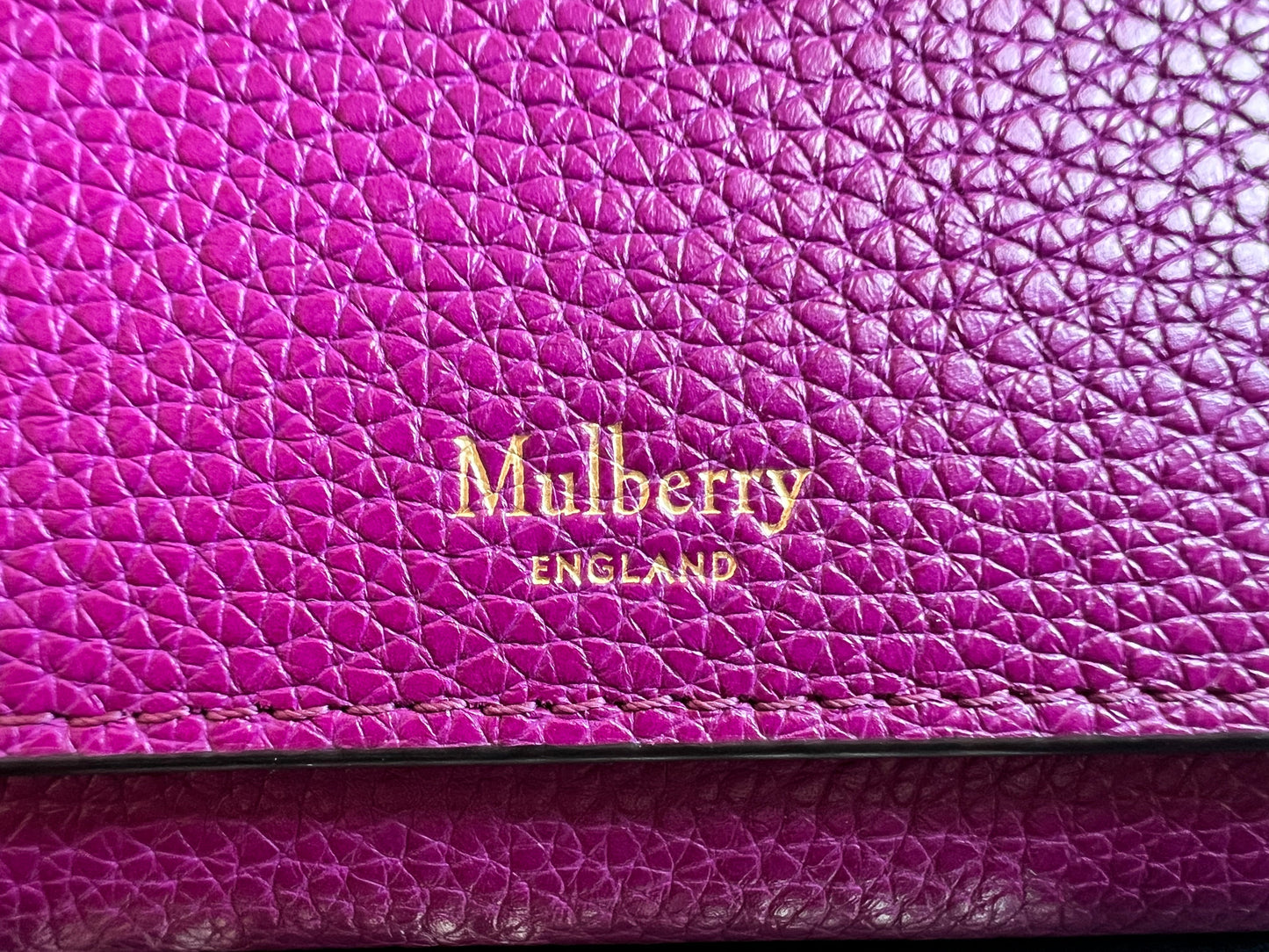 Mulberry Violet Continental Wallet (RRP £345)