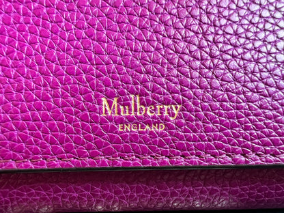 Mulberry Violet Continental Wallet (RRP £345)