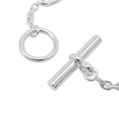 HERMES Chaine d'Ancre Farandole Bracelet Size SH SV925