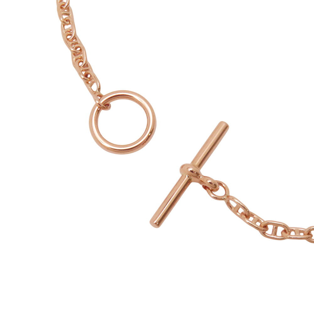 HERMES Farandole Bracelet Size ST 18K Pink Gold