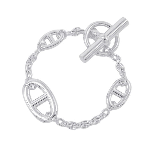 HERMES Chaine d'Ancre Farandole Bracelet Size XSH104567B 00XS SV925