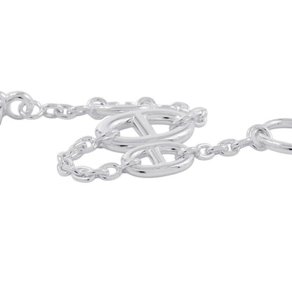HERMES Chaine d'Ancre Farandole Bracelet Size XSH104567B 00XS SV925